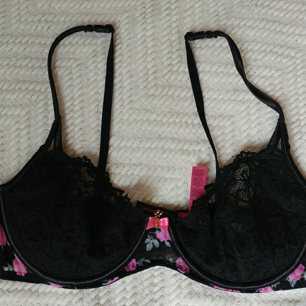 Betsey Johnson lace bralette